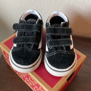 Black Baby (Toddler) Vans